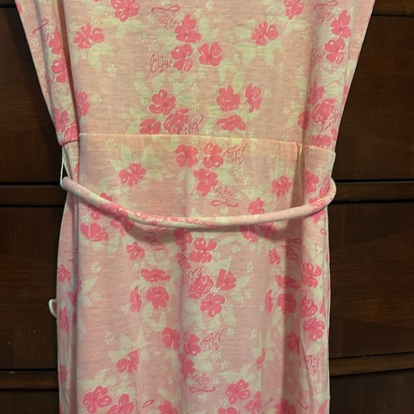 Lilly Pulitzer Vintage Liza Label Floral Print Dress - Picture 8 of 12